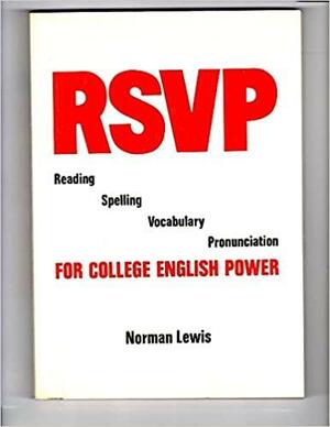 Rsvp Reading Spelling Vocabulary Pronunciation by Norman Lewis