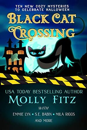 Black Cat Crossing: A Collection of 10 Cozy Mysteries to Celebrate Halloween by Mila Riggs, Molly Fitz, Emmie Lyn, S.E. Babin