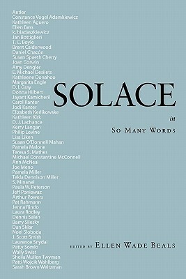 Solace in So Many Words by Kathleen Aguero, Ellen Bass, Jan Bottiglieri, Daniel Chacón, T.C. Boyle, Ellen Wade Beals, K. Biadaszkiewicz, Brent Calderwood, Constance Vogel Adamkiewi, Antler