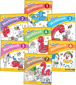 Jolly Phonics Workbooks 1-7: In Print Letters (American English Edition) by Sara Wernham, Sue Lloyd