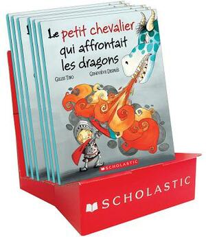 Le Petit Chevalier Qui Affrontait Les Dragons Pr?sentoir de Comptoir 6 Exemplaires by Gilles Tibo