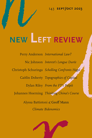 The New Left Review 143 by Susan Watkins, Perry Anderson