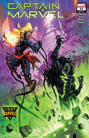Captain Marvel (2019-) #34 by Kelly Thompson