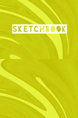 Sketchbook: Abstract Liquid Marble Yellow Design by Frasier Cheng-Binns