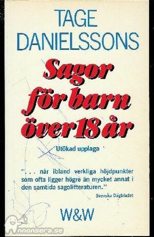 Sagor för barn över 18 år by Tage Danielsson