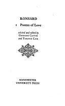 Ronsard: Poems of love by Grahame Castor, Terence Cave