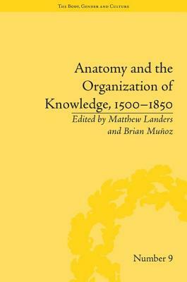 Anatomy and the Organization of Knowledge, 1500-1850 by Brian Muñoz