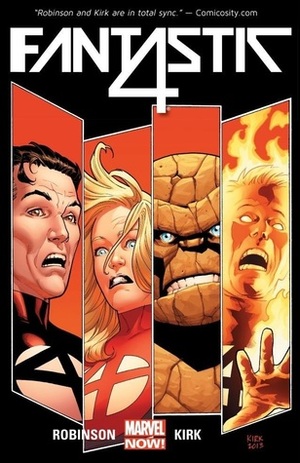 Fantastic Four, Volume 1: The Fall of the Fantastic Four by James Robinson, Derliz Santacruz, Leonard Kirk, Tom Grummett, Marc Laming