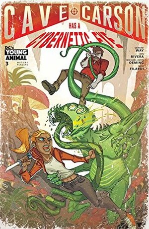 Cave Carson Has a Cybernetic Eye (2016-) #3 by Gerard Way, Tom Scioli, Michael Avon Oeming, Jon Rivera