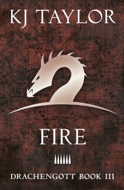 Fire (Drachengott, #3) by K.J. Taylor