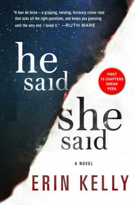 He Said/She Said First 10 Chapters Sample by Erin Kelly