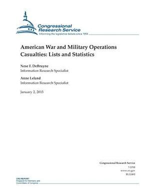 American War and Military Operations Casualties: Lists and Statistics by Congressional Research Service