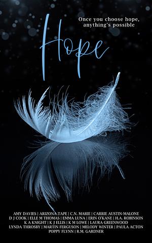 Hope: A Books on the Beach Charity Anthology by Melody Winter, R.M. Gardner, Paula Acton, Laura Greenwood, K.J. Ellis, Arizona Tape, K.M. Lowe, Erin O'Kane, Lynda Throsby, H.A. Robinson, D.J. Cook, Carrie Austin-Malone, Amy Davies, Emma Luna, Poppy Flynn, K.A. Knight, Martin Ferguson, Elle M Thomas, C.N. Marie