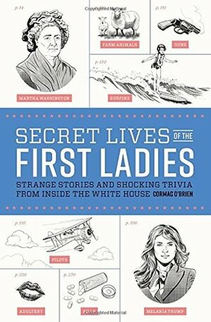 Secret Lives of the First Ladies: Strange Stories and Shocking Trivia from Inside the White House by Cormac O'Brien, Eugene Smith