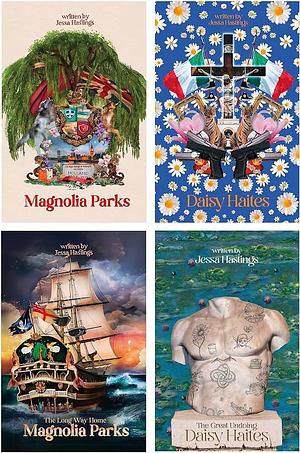 Magnolia Parks Universe Series 4 Books Collection Set by Jessa Hastings