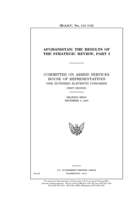 Afghanistan Pt. 1 by Committee on Armed Services (house), United States Congress, United States House of Representatives