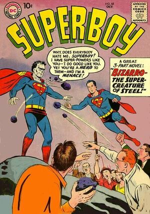 Superboy #68 (1949-1976) by Otto Binder