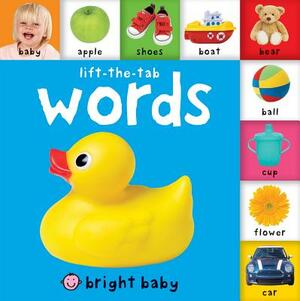 Bright Baby Lift-The-Tab: Words by Roger Priddy