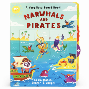 Narwhals & Pirates by Rusty Finch