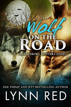 Wolf on the Road by Lynn Red