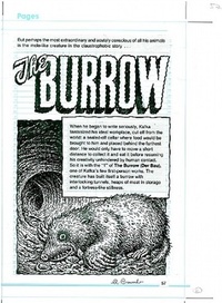 The Burrow by Franz Kafka