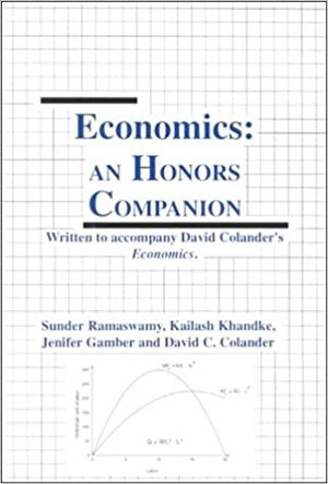 Honors Companion to Accompany Economics by David Colander