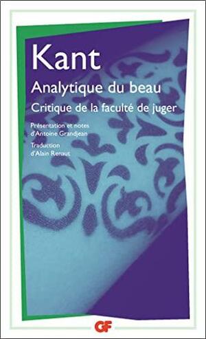 Analytique du beau by Immanuel Kant
