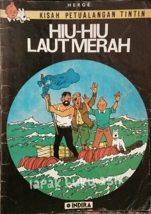 Petualangan Tintin : Laut Merah by Hergé