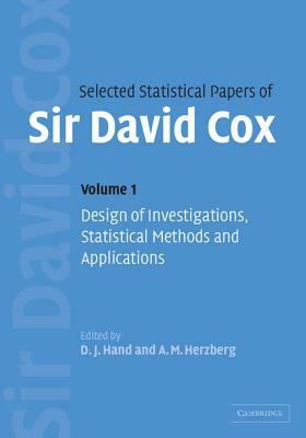 Selected Statistical Papers of Sir David Cox 2 Volume Hardback Set by David Cox