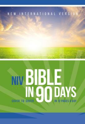 Bible in 90 Days-NIV: Cover to Cover in 12 Pages a Day by The Zondervan Corporation