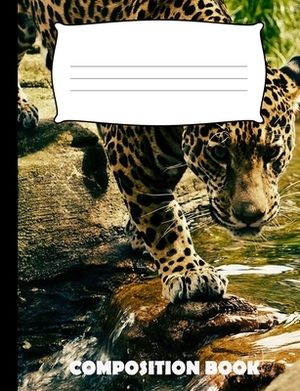 Composition Book: Leopard Composition Wide Ruled by Pinnacle Novelty Publishing