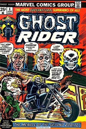 Ghost Rider (1973) #6 by Tony Isabella