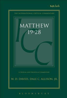 Matthew 19-28 by W. D. Davies