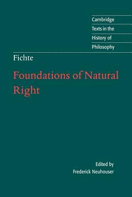 Foundations of Natural Right by J. G. Fichte