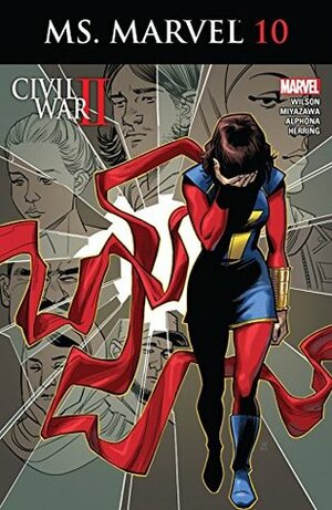 Ms. Marvel (2015-2019) #10 by Adrian Alphona, G. Willow Wilson, Cameron Stewart, Takeshi Miyazawa