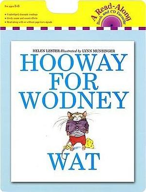 Hooway for Wodney Wat Book & CD by Lynn Munsinger, Helen Lester