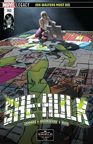 She-Hulk #163 by Diego Olortegui, Rahzzah, Mariko Tamaki