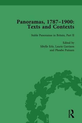 Panoramas, 1787-1900 Vol 2: Texts and Contexts by Laurie Garrison, Sibylle Erle, Anne Anderson