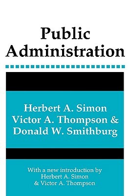 Public Administration by Herbert A. Simon