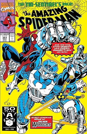 Amazing Spider-Man #351 by David Michelinie