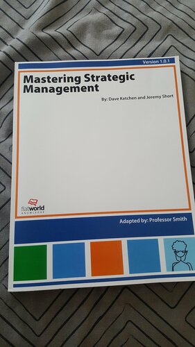 Mastering Strategic Management by Dave Ketchen, Jeremy Short