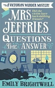 Mrs. Jeffries Questions the Answer by Emily Brightwell