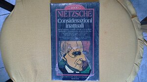 Considerazioni inattuali by Friedrich Nietzsche