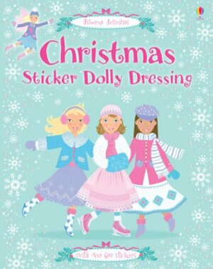 Christmas Sticker Dolly Dressing by Leonie Pratt