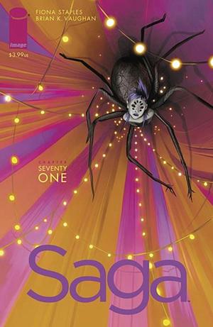 Saga #71 by Fiona Staples, Brian K. Vaughan, Fonografiks