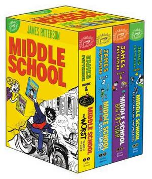 Middle School Box Set by Laura Park, James Patterson, Chris Tebbetts