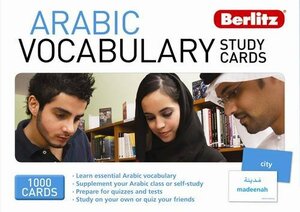 Arabic Vocabulary Study Cards by Berlitz Publishing Company