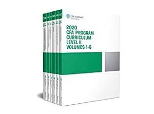 CFA Program Curriculum 2020 Level II Volumes 1-6 Box Set by CFA Institute