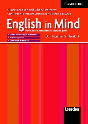 English in Mind 1 Teacher's Book Italian Edition by Cheryl Pelteret, Claire Thacker