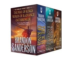Stormlight Archive MM Boxed Set I, Books 1-3: The Way of Kings, Words of Radiance, Oathbringer by Brandon Sanderson